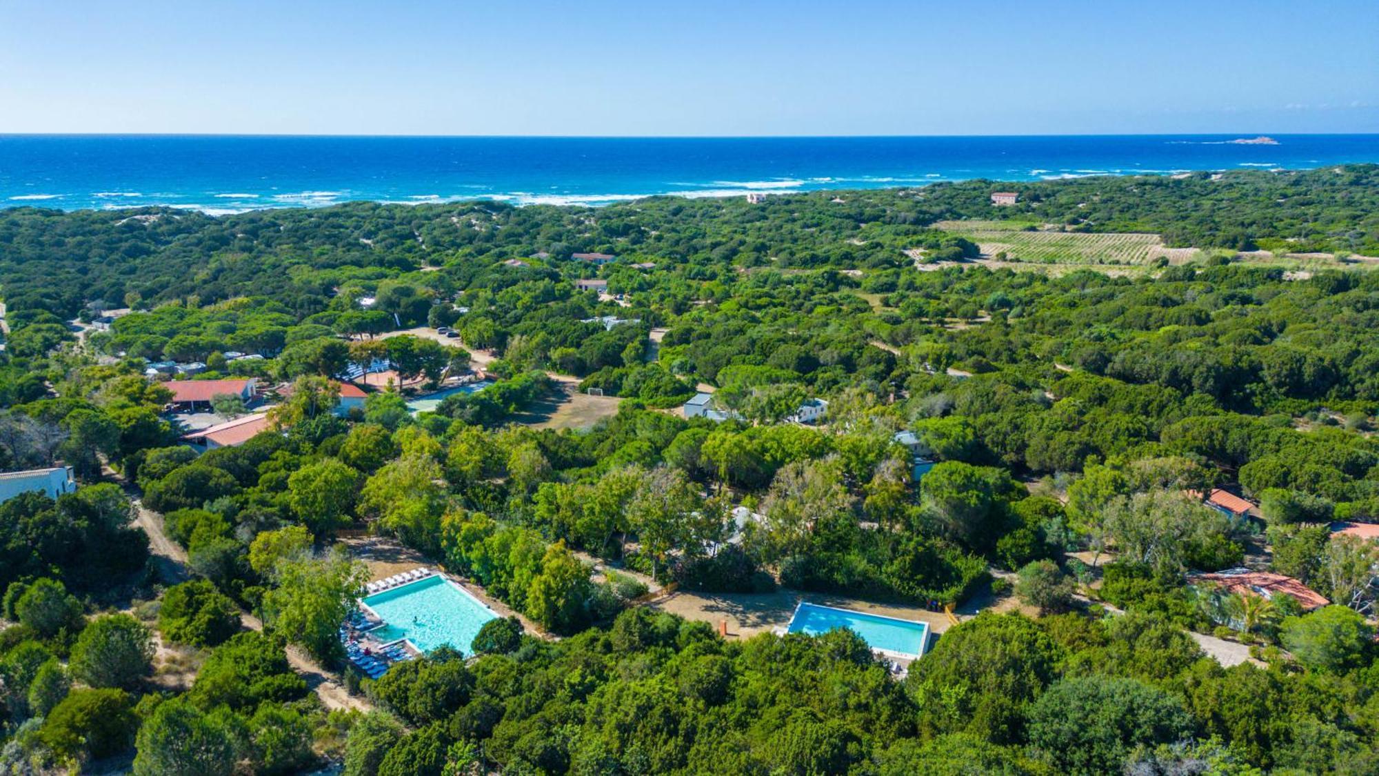 Happy Camp Mobile Homes In Camping Village Baia Paradiso Badesi Buitenkant foto